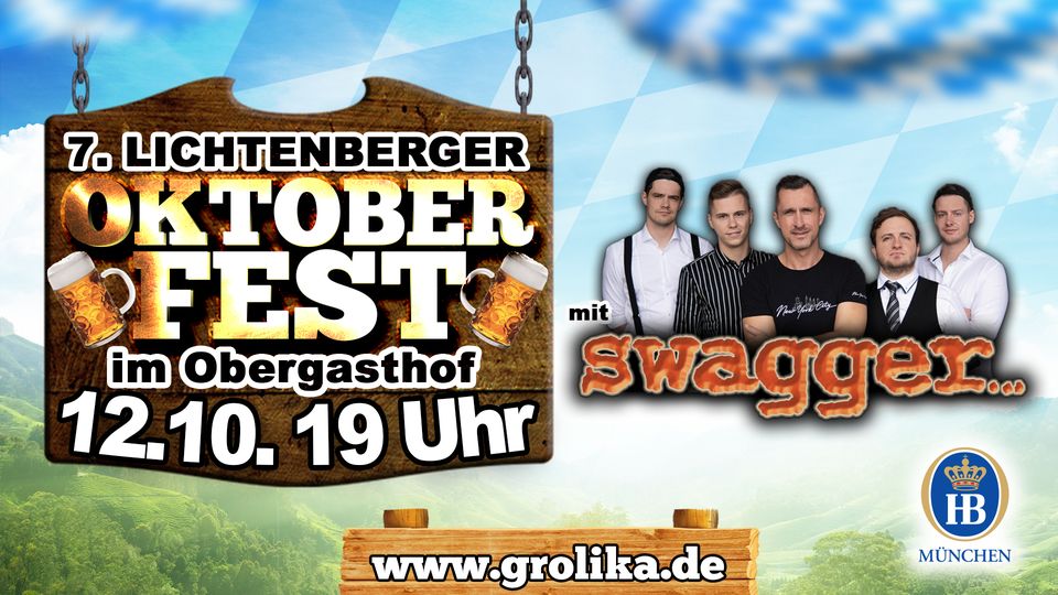 7. Lichtenberger Oktoberfest mit der Live-Band 